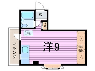 メゾンベレ－ゼ並木の物件間取画像